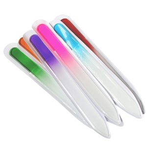 news glass nail file