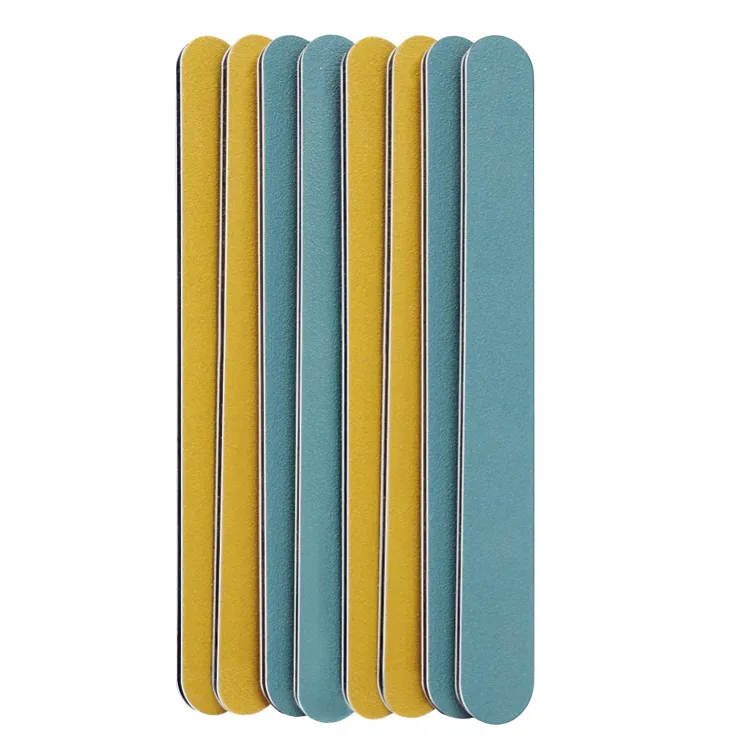 yellow green 2 color nail file A
