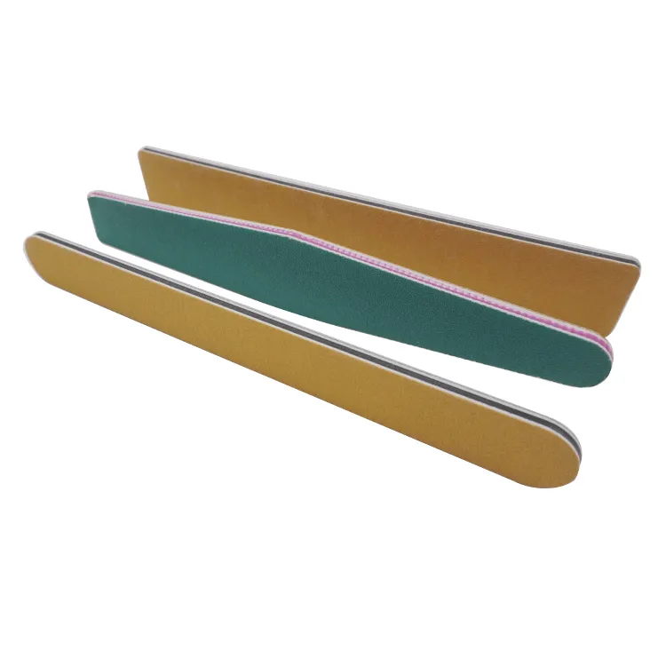 yellow green 2 color nail file C