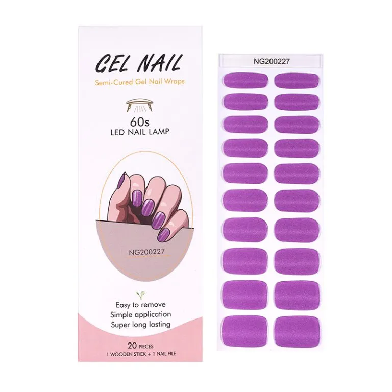 Gel nail wrap F
