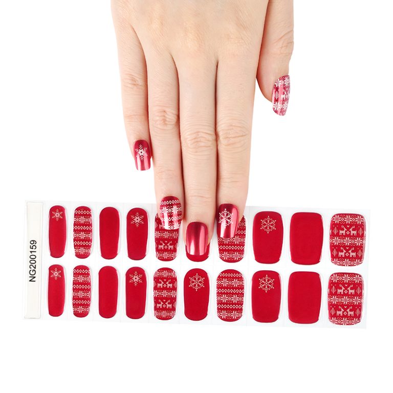 christmas nail stickers D