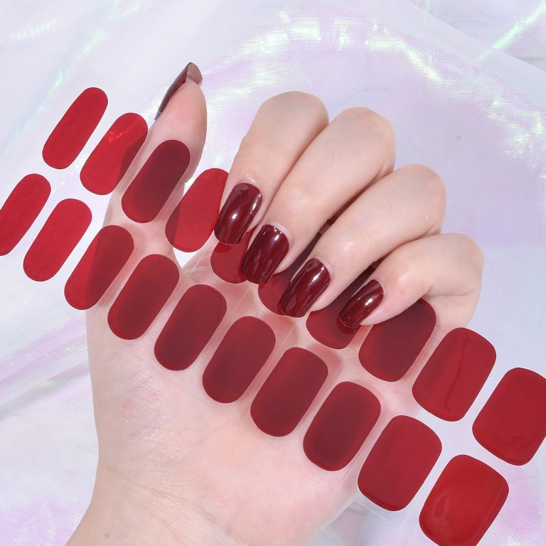 gel nail sticker A