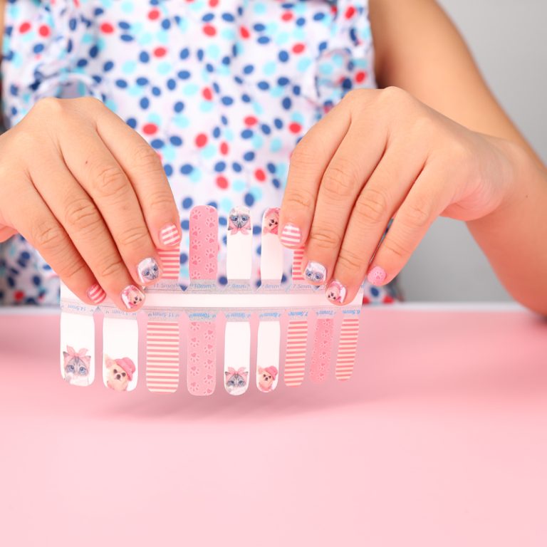 kids nail stickers D