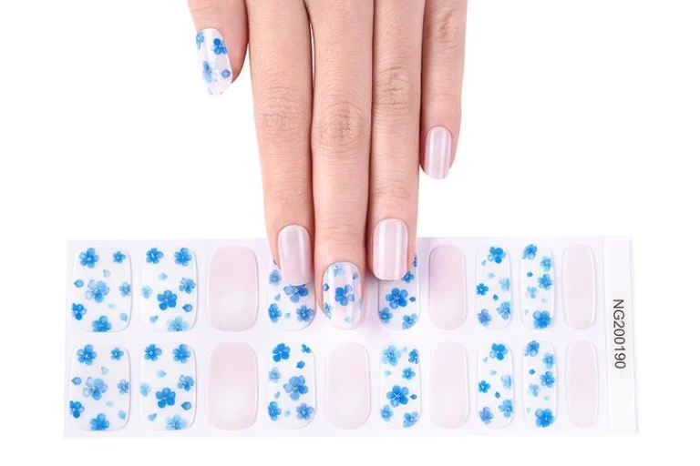 adhesive stick on nails