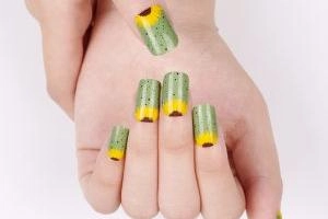 floral nail sticker decals(1)