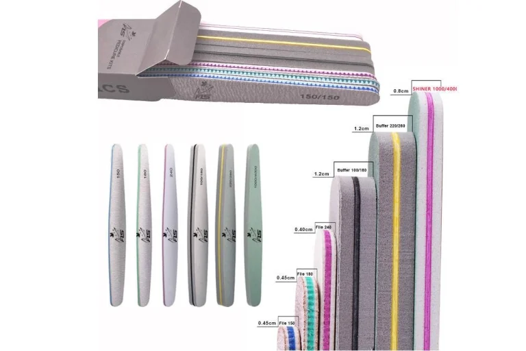 What Does a Nail Buffer Look Like A Visual Guide to Blocks & Boards