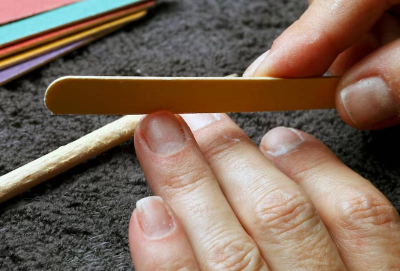 sandpaper nail file grit work