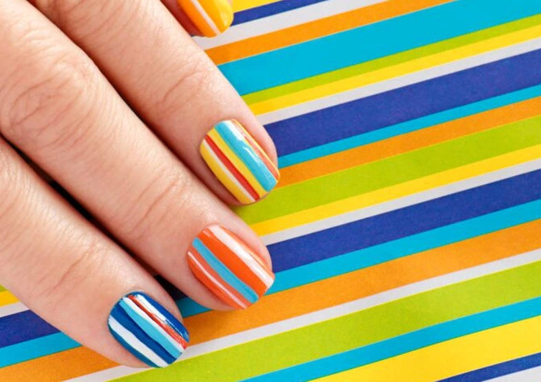 types of nail wraps