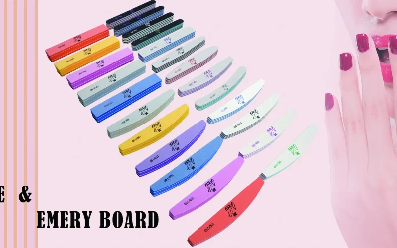 Nail file and emery board